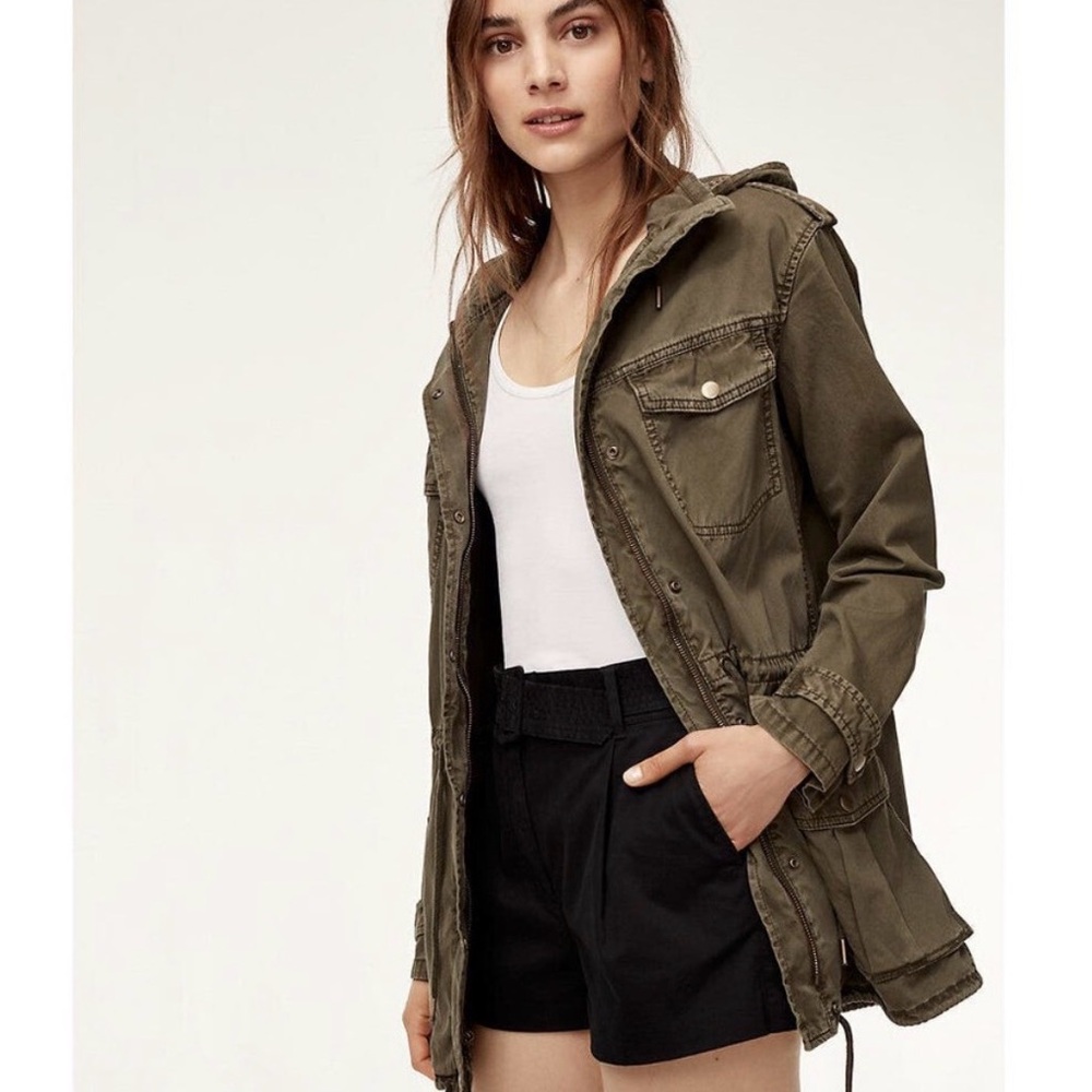 Talula by Aritzia Olive Green Women's Utility Jacket